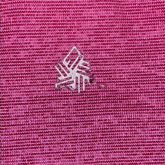 L Tek Gear Magenta Fuscia Pink Longline Sports Bra Women’s keyhole pad pockets - Picture 8 of 8